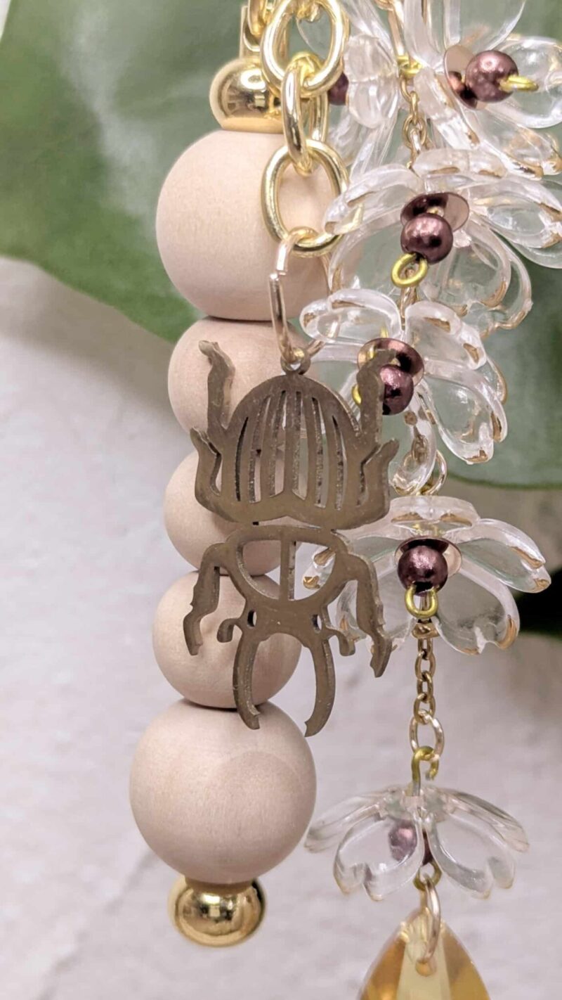 Porte-clé Suncatcher - Éclosion d’Aurore Scarabée