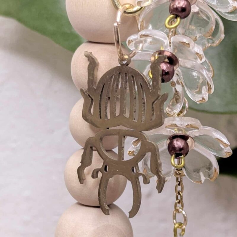 Porte-clé Suncatcher - Éclosion d’Aurore Scarabée