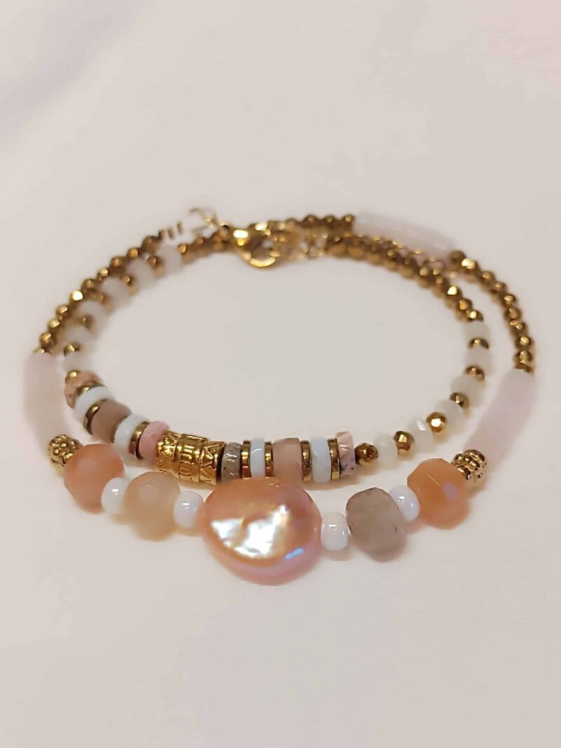Bracelet double tour AMORE