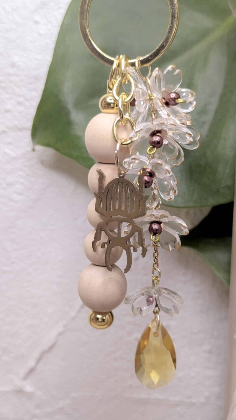 Porte-clé Suncatcher - Éclosion d’Aurore Scarabée
