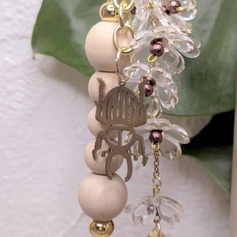 Porte-clé Suncatcher - Éclosion d’Aurore Scarabée