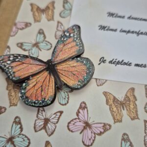 Trouver ses ailes- Grimoire scrapbooking unique - Création artisanale