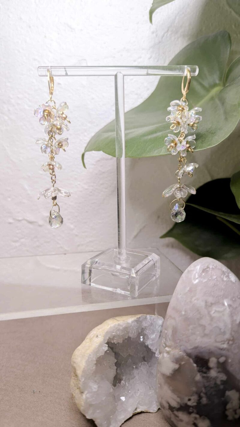 Boucles d’oreilles Suncatcher - Éclosion d’Aurore