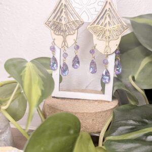 Boucles d’Oreilles Suncatcher Papillon Sacré
