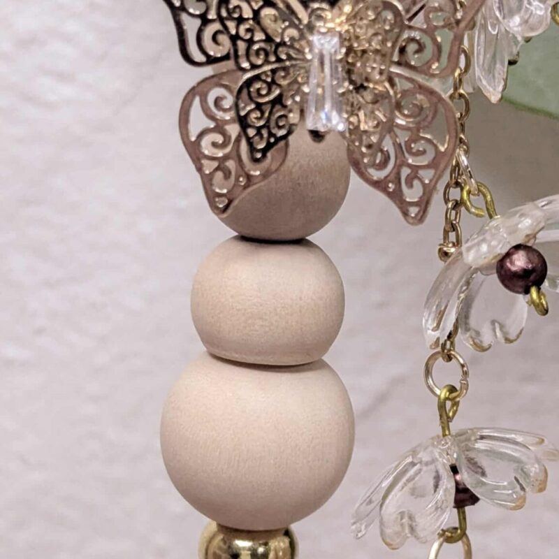 Porte-clé Suncatcher - Éclosion d’Aurore papillon