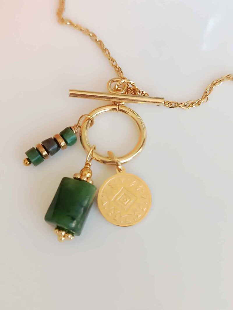 Collier RAADHI jade
