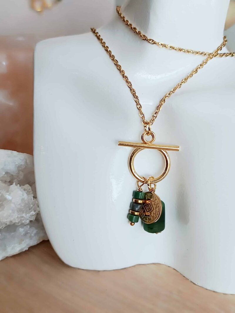 Collier RAADHI jade