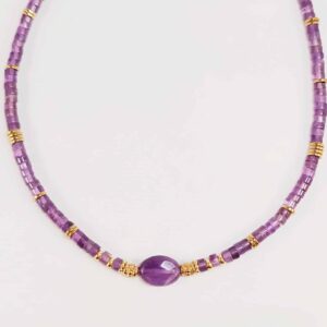 Collier HOPE améthyste