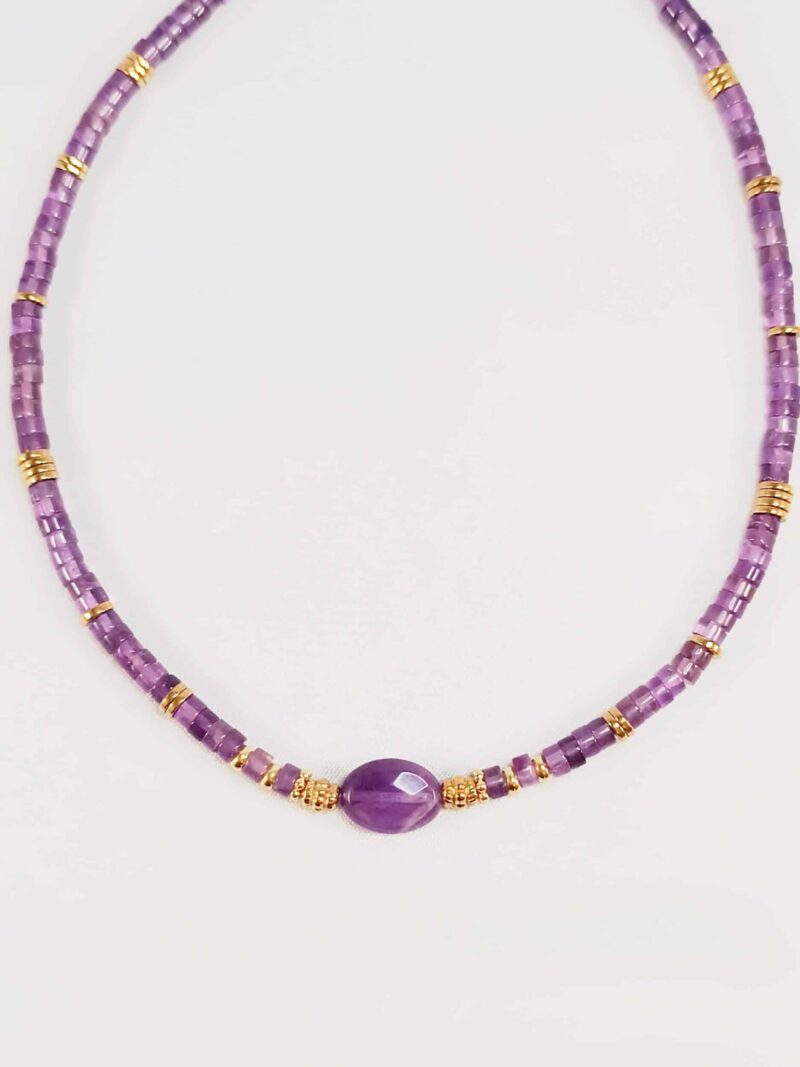 Collier HOPE améthyste
