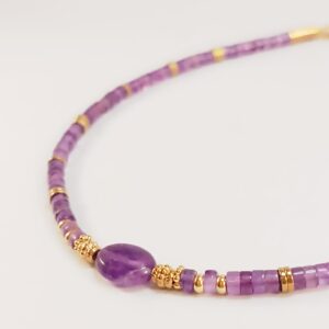 Collier HOPE améthyste