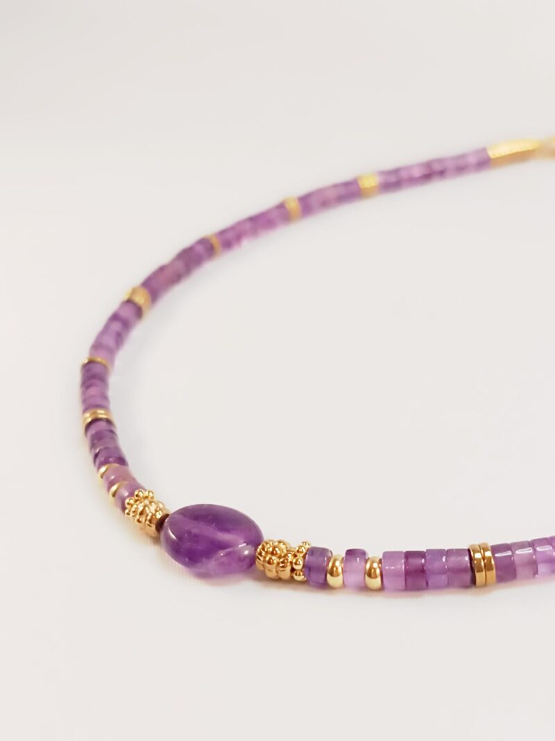 Collier HOPE améthyste