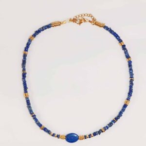 Collier HOPE lapis lazuli