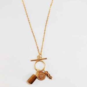 Collier RAADHI oeil de tigre