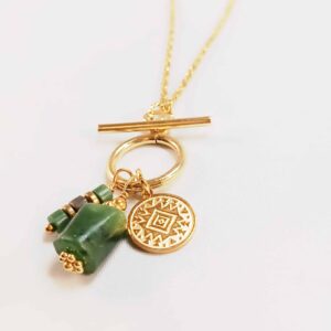 Collier RAADHI jade