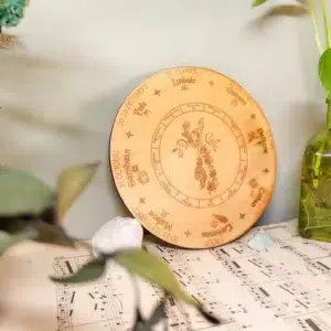 Roue des sabbats en bois - Ø 17 cm