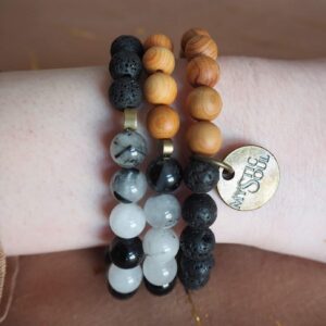 Bracelet de lithothérapie Équilibre