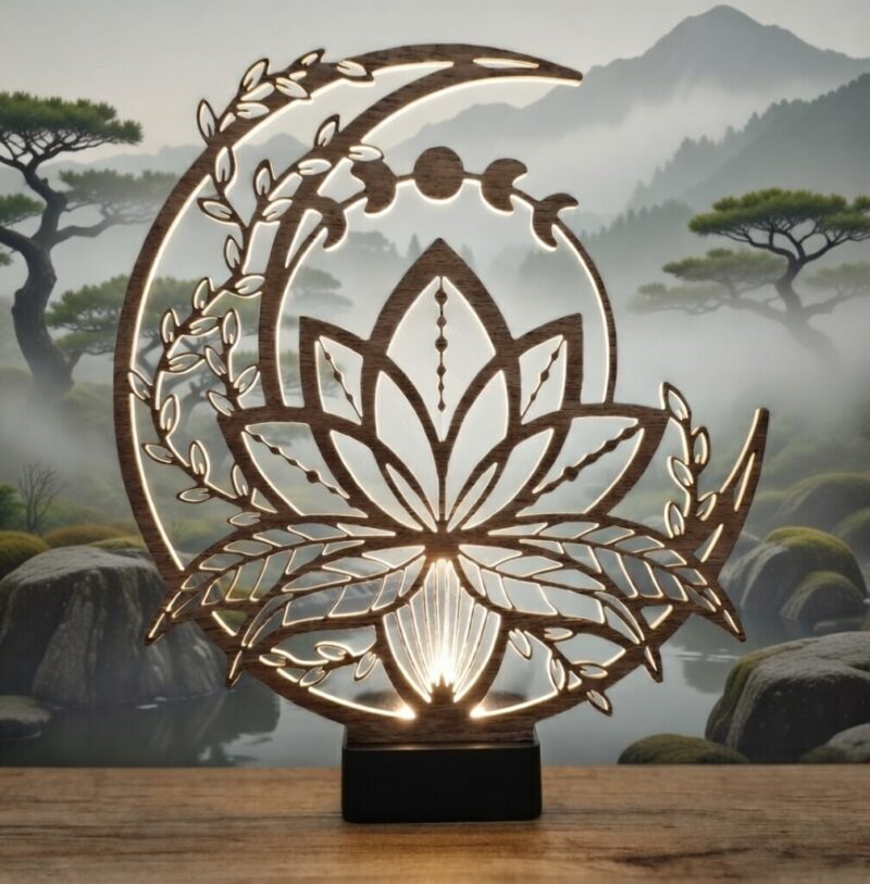LAMPE "LOTUS"