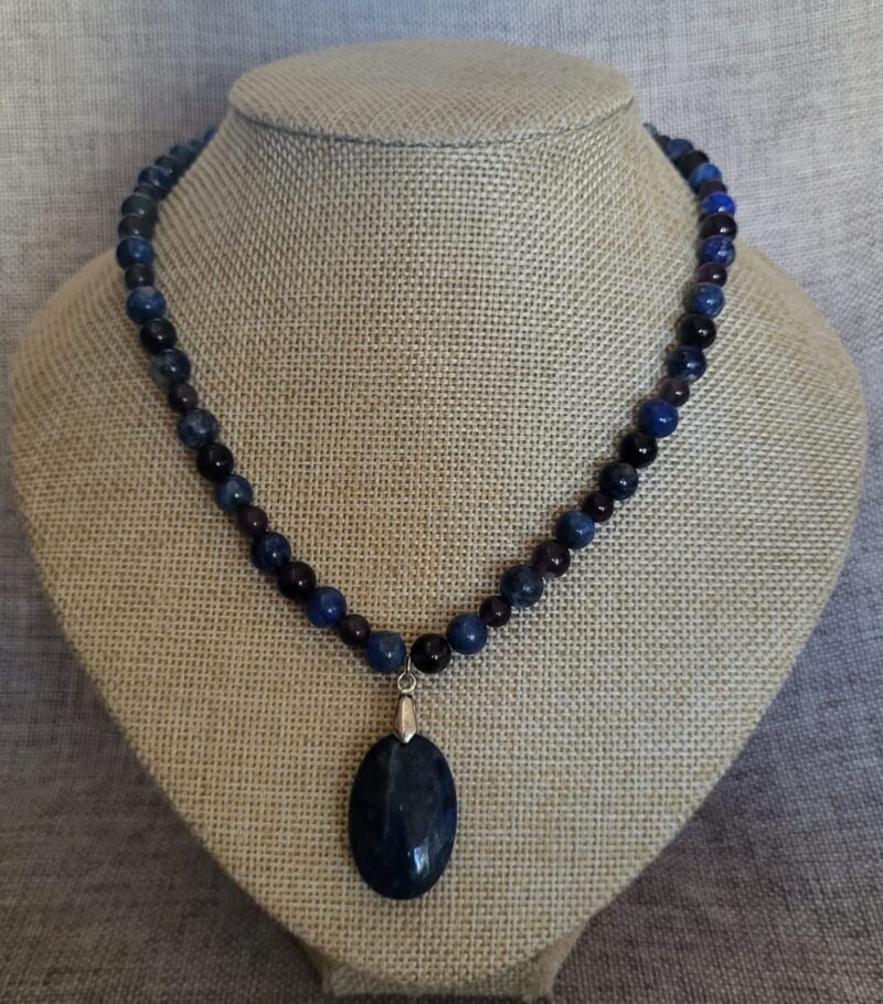 Collier Amethyste et Lapis Lazuli