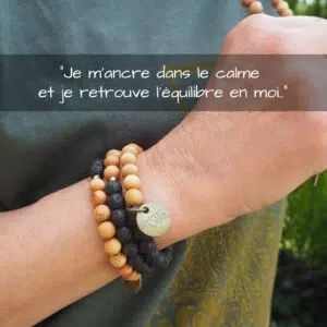 Bracelet de lithothérapie Équilibre