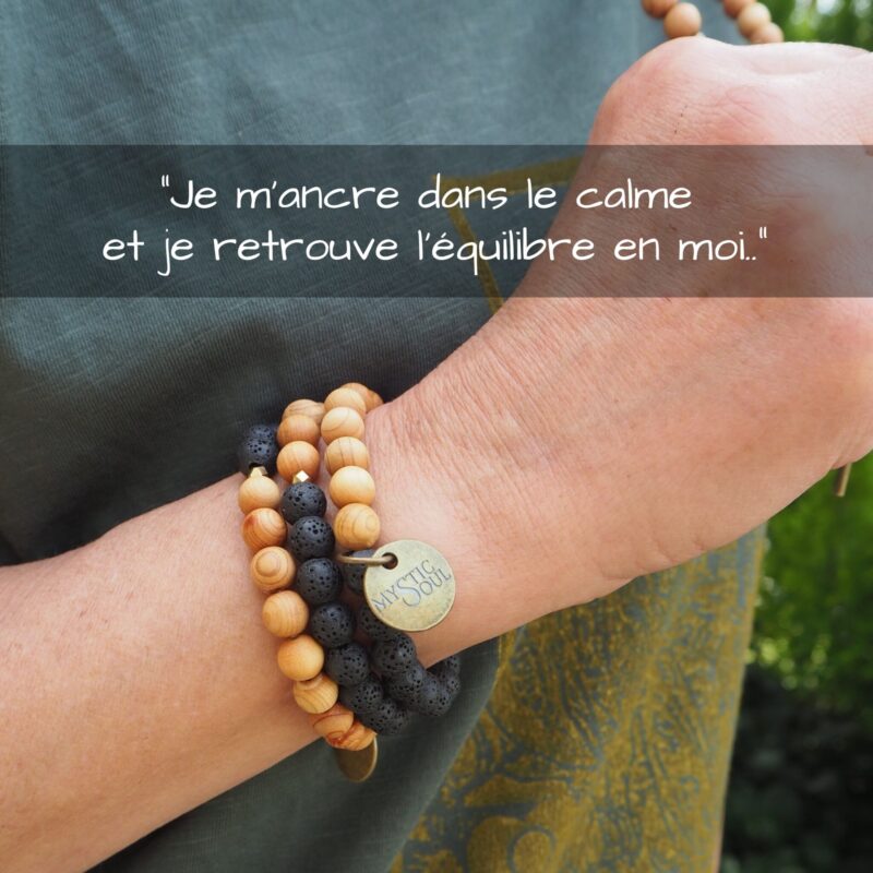 Bracelet de lithothérapie Équilibre