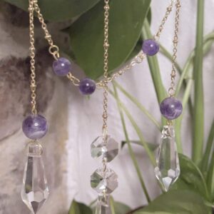 Suncatcher “Étoile” – Améthyste