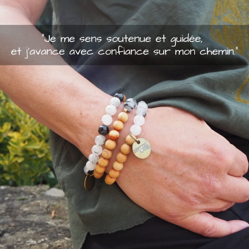 Bracelet de lithothérapie Soutien