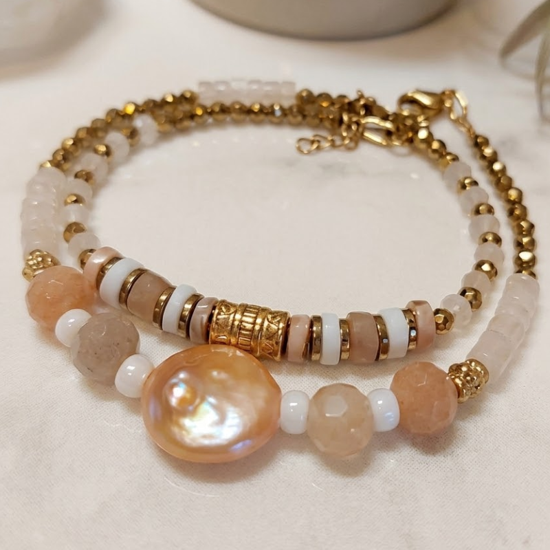 Bracelet double tour AMORE