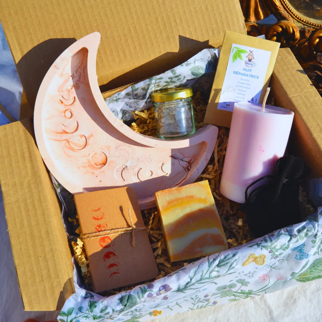 Coffret Rituel de Lune | Kit des quatre phases lunaires