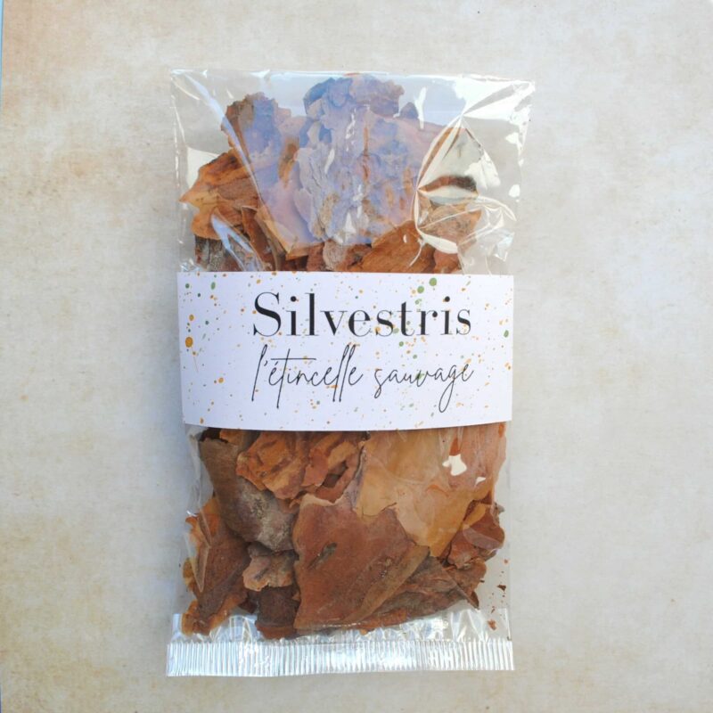Pin Sylvestre écorces séchées 20 gr pour fumigation