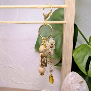 Porte-clé Suncatcher - Éclosion d’Aurore Sablier
