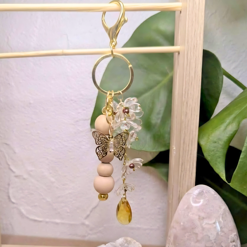 Porte-clé Suncatcher - Éclosion d’Aurore papillon