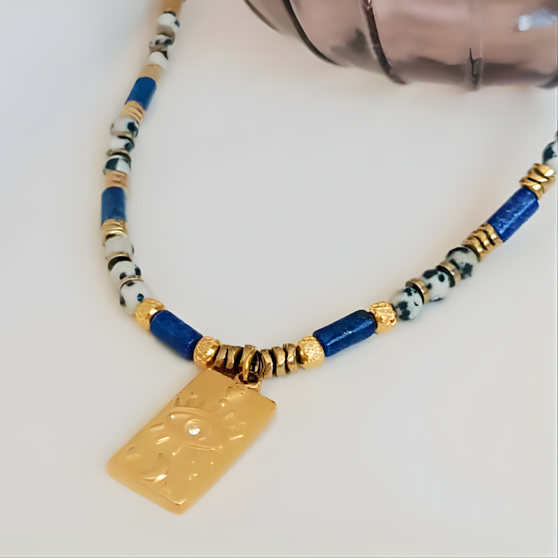 Collier SOOR lapis lazuli