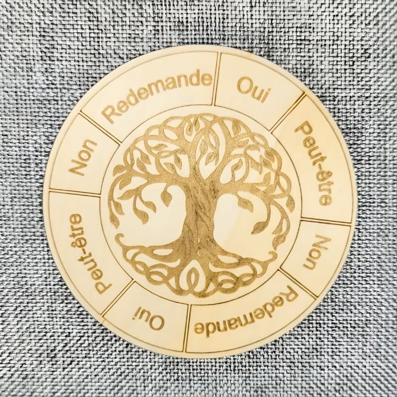 Plaque Pendule Arbre de Vie | Radiesthésie