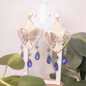 Boucles d’Oreilles Papillon Aérien