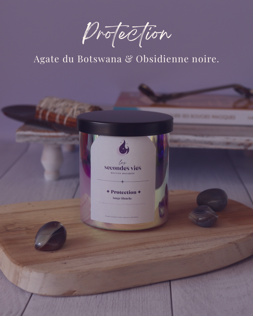 Bougie parfumée rituelle Protection