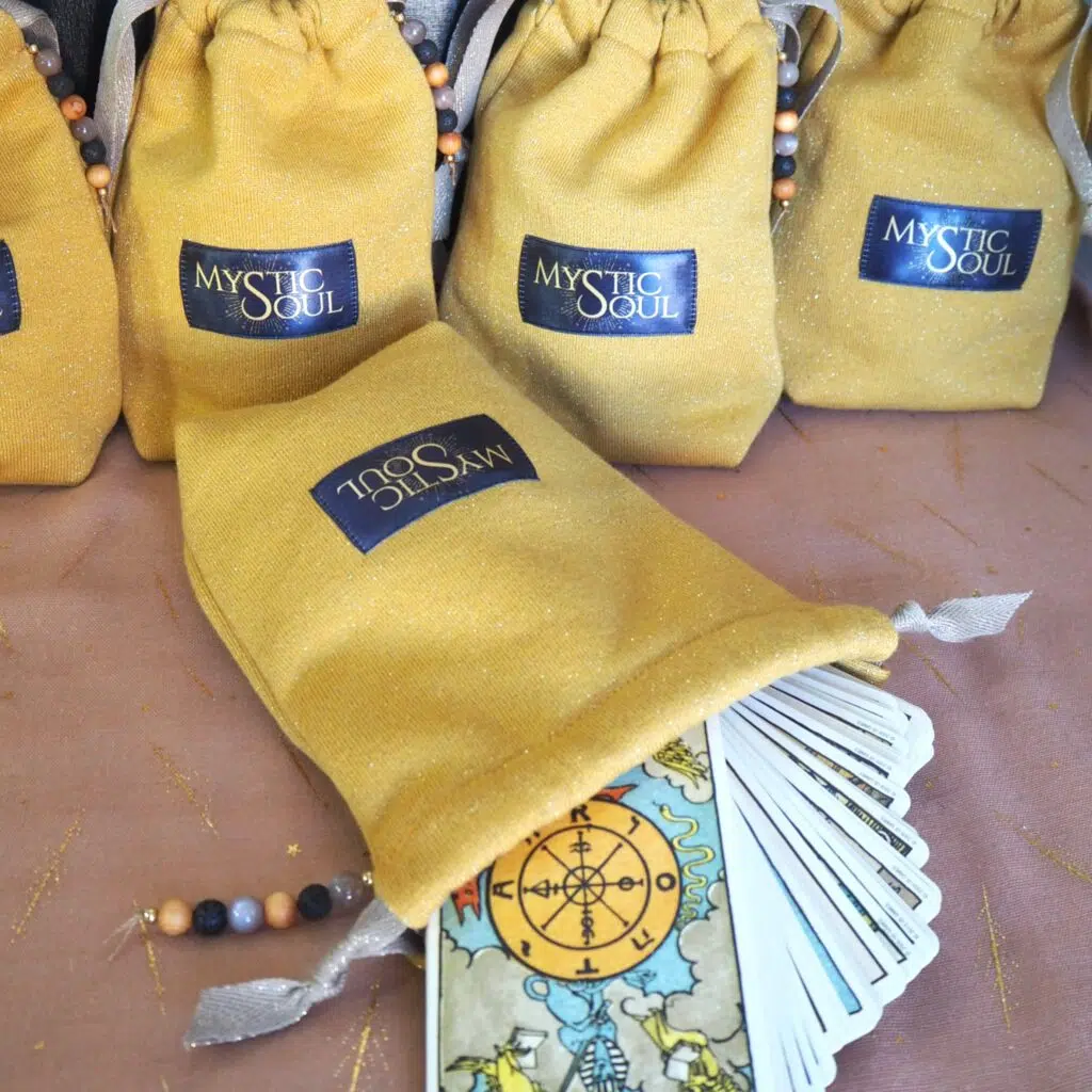 Pochon de rangement pour tarots et oracles