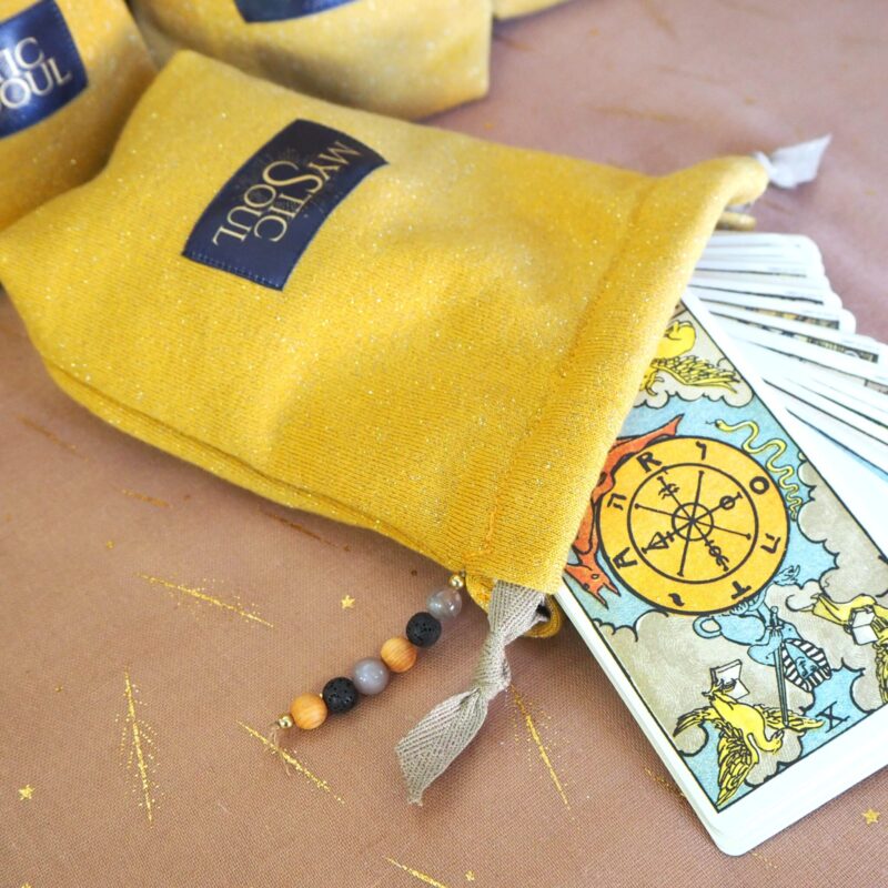 Pochon de rangement pour tarots et oracles