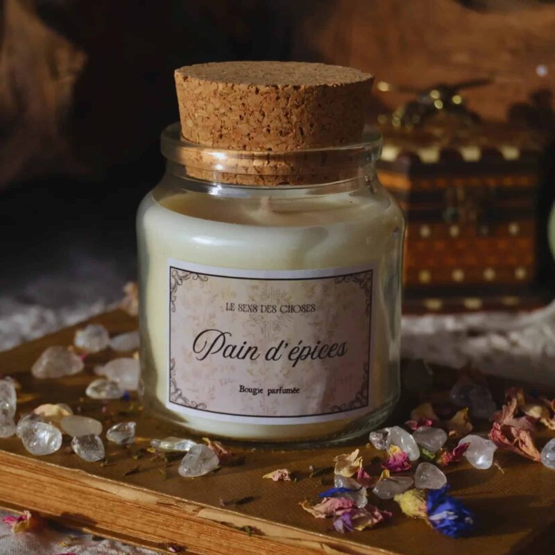 Bougie parfumée artisanale Pain d'épices et Chaï | Rituel de douceur et réconfort du foyer