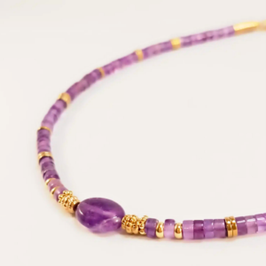 Collier HOPE améthyste