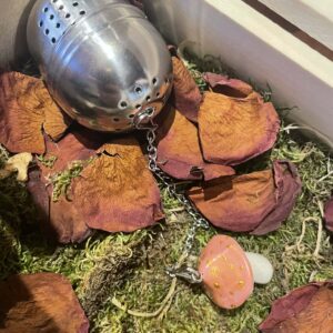 Boule à thé champignon