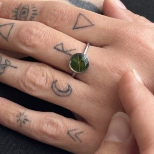 Bague "Lierre éternel" - Collection Herbier figé
