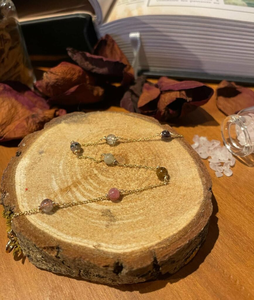Bracelet Dryade - Tourmaline Multicolore