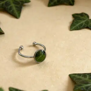 Bague "Lierre éternel" - Collection Herbier figé