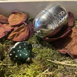 Boule à thé champignon