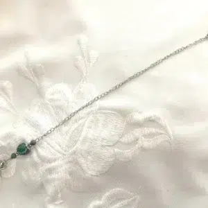 IMG_4777 Pendule de divination Attrape-Rêves - Cristal de Roche & Jaspe Turquoise