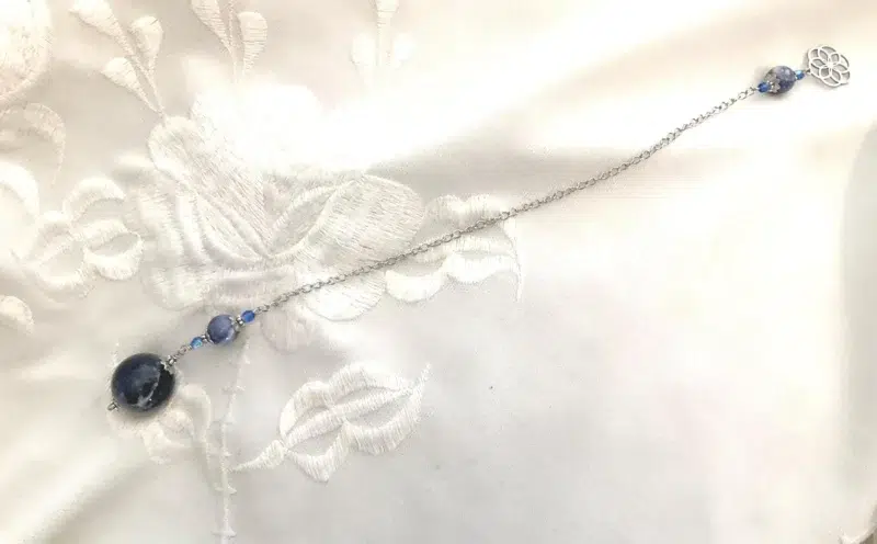 IMG_4788 Pendule de divination Fleur de Vie & Sodalite naturelle - Vers mon Étoile