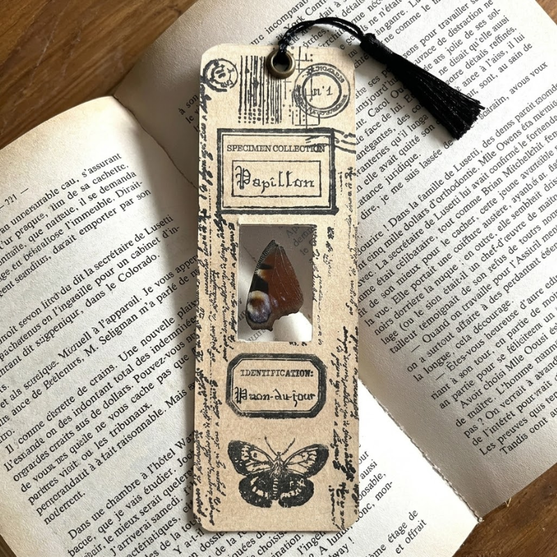 Marque-page “Papillon” – Spécimen N .1