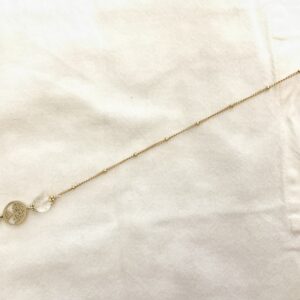 Pendule divinatoire avec Orgonite en Fluorite - fait-main