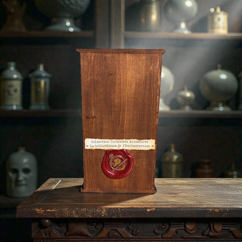 "La bibliothèque de l'Enchanteresse" - Curiosité miniature