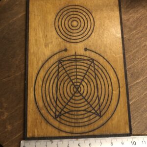 Planche Radionique - Eliminateur de rayonnements nocifs